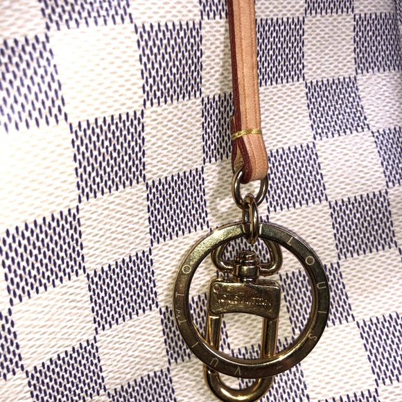 LV Artsy Damier Azur MM (DISCONTINUED) - Picture 5 of 15